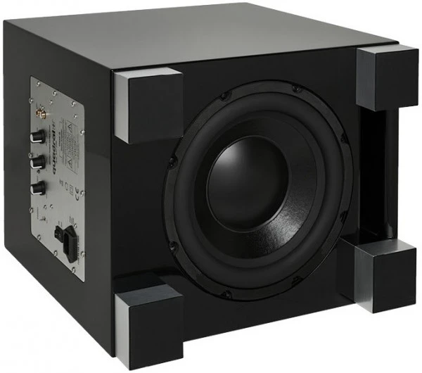 Quadral Qube CS10 Aktiv-Subwoofer Schwarz Hochglanz – Bild 3