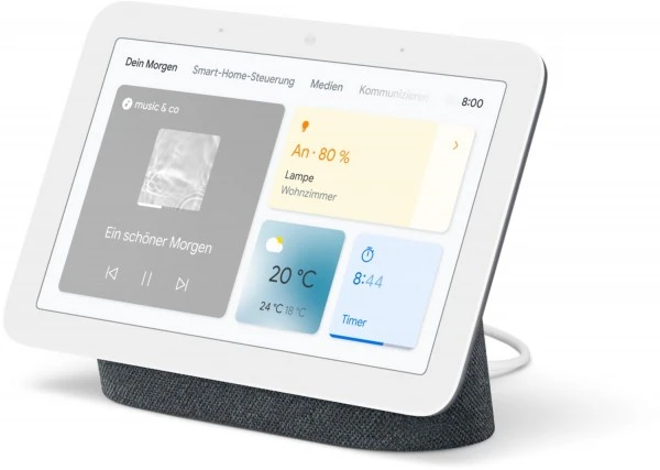 Google Nest Hub (2nd Gen.) Smart Speaker Kreide