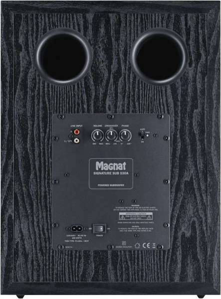 Magnat Signature Sub 530A Aktiv-Subwoofer Schwarz – Bild 2