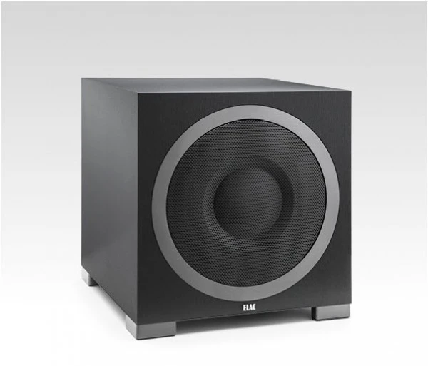 Elac S12EQ Aktiv-Subwoofer Schwarz Dekor