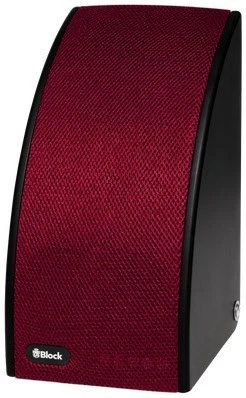 Block SB-200 Multimedia-Lautsprecher Schwarz/rot
