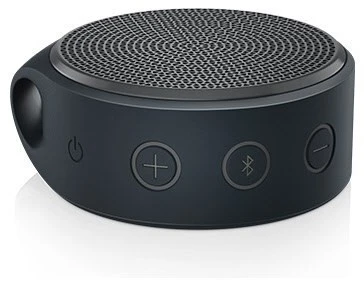 Logitech X100 Aktiver Multimedia-Lautsprecher Schwarz/grau – Bild 2