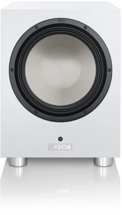Canton Power Sub 8 Aktiv-Subwoofer Weiss