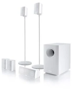 Canton Movie 165 5.1 A/V-Lautsprechersystem Mit Aktiv-Subwoofer Weiß