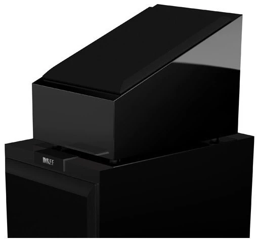 KEF R50 /Stück Dolby Atmos Lautsprecher Hochglanz Schwarz – Bild 4