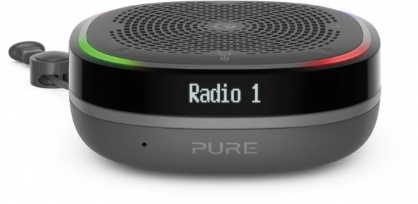 Pure StreamR Splash Multimedia-Lautsprecher Charcoal – Bild 3