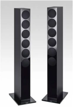 REVOX Re:sound G Prestige /Stück Stand-Lautsprecher Schwarz/schwarz