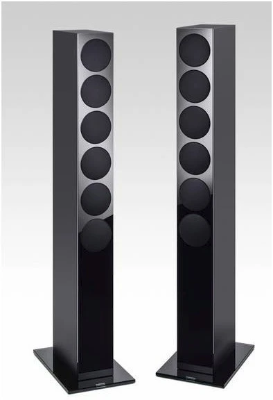 REVOX Re:sound G Prestige /Stück Stand-Lautsprecher Schwarz/schwarz