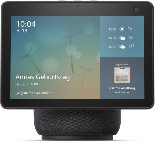 Amazon Echo Show 10 (3. Gen.) Streaming-Lautsprecher Charcoal