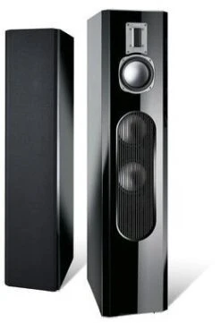 Quadral Aurum Montan 9 /Stück Stand-Lautsprecher Hochglanz Schwarz