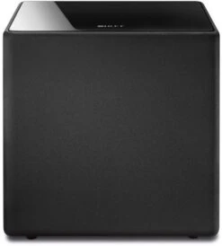 KEF Kube 10b Aktiv-Subwoofer Hochglanz Schwarz