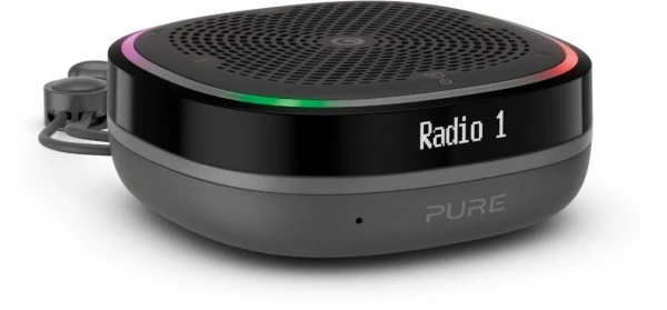 Pure StreamR Splash Multimedia-Lautsprecher Charcoal