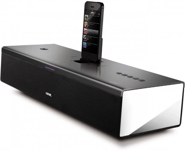 LOEWE SoundPort Compact Aktiver Multimedia-Lautsprecher Alu Schwarz – Bild 2