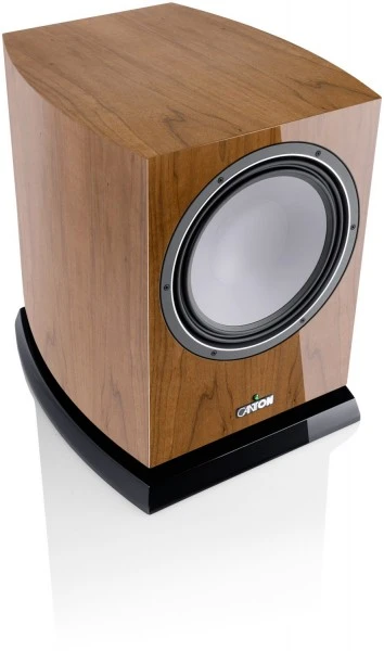 Canton Vento Sub 12 Aktiv-Subwoofer Hochglanz Nussbaum – Bild 4