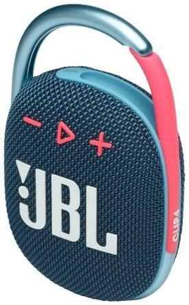 JBL Clip 4 Bluetooth-Lautsprecher Blau/pink