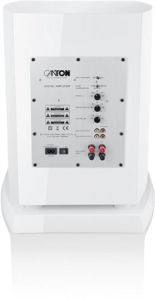 Canton Vento Sub 12 Aktiv-Subwoofer Hochglanz Weiß – Bild 2