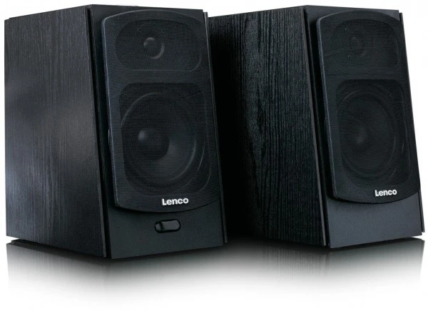 Lenco SPB-260BK /Paar Schwarz