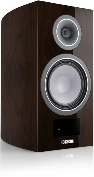 Canton Smart Vento 3 S2 /Paar Regallautsprecher Hochglanz Nussbaum Dunkel – Bild 2
