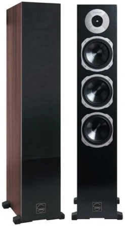 Quadral Signum 70 /Stück Stand-Lautsprecher Nussbaum