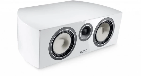 Canton Vento 866.2 Center-Lautsprecher Weiß Hochglanz – Bild 2