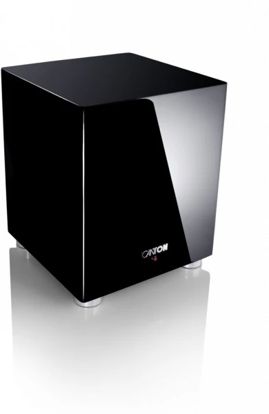 Canton Sub 601 Aktiv-Subwoofer Hochglanz Schwarz – Bild 2