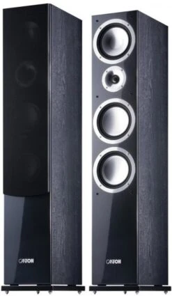 Canton Chrono 509.2 DC /Stück Stand-Lautsprecher Hochglanz Weiß