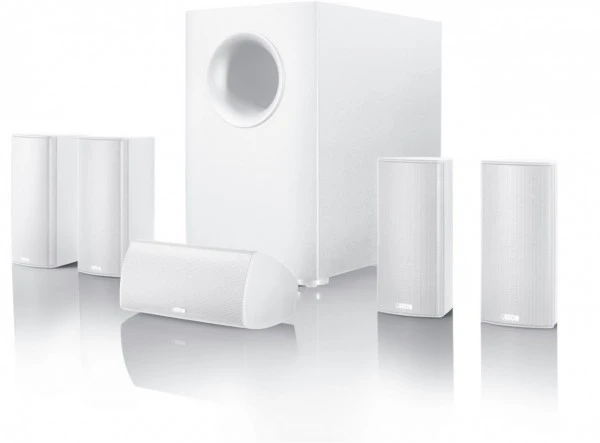 Canton Movie 265 5.1 A/V-Lautsprechersystem Mit Aktiv-Subwoofer Weiß