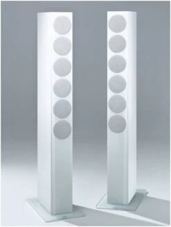 REVOX Re:sound G Prestige /Stück Stand-Lautsprecher Weiß/weiß