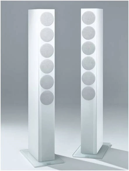 REVOX Re:sound G Prestige /Stück Stand-Lautsprecher Weiß/weiß