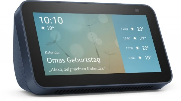 Amazon Echo Show 5 (2. Gen.) Smart Speaker Deep Sea Blue – Bild 5