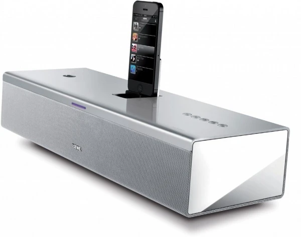 LOEWE SoundPort Compact Aktiver Multimedia-Lautsprecher Alu Silber – Bild 2
