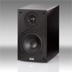 Elac BS 73 /Stück Klein-/Regallautsprecher Schwarz Seidenmatt