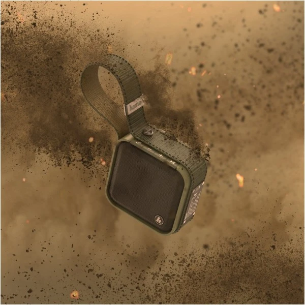 Hama Soldier-S Multimedia-Lautsprecher Oliv – Bild 3