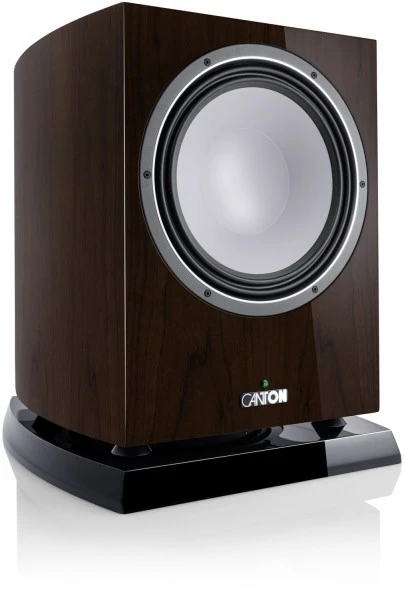 Canton Vento Sub 12 Aktiv-Subwoofer Hochglanz Nussbaum Dunkel