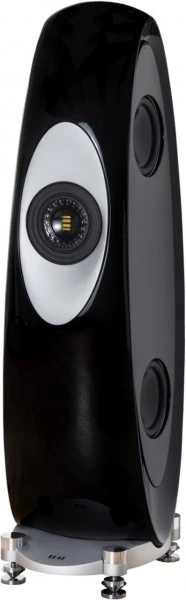 Elac Concentro M /Stück Stand-Lautsprecher Hochglanz Schwarz