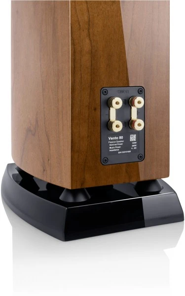 Canton Vento 80 /Stück Stand-Lautsprecher Hochglanz Nussbaum – Bild 2