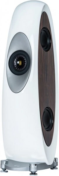 Elac Concentro M /Stück Stand-Lautsprecher Hochglanz Weiß