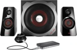Trust GXT 38 2.1 Subwoofer Speaker Set 2.1 Multimedia-Lautsprecher Schwarz