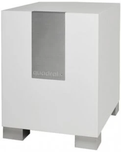 Quadral Qube CS10 Aktiv-Subwoofer Weiss Hochglanz