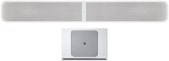 Bluesound Pulse Soundbar Plus + Sub Plus Set Soundbar Weiss