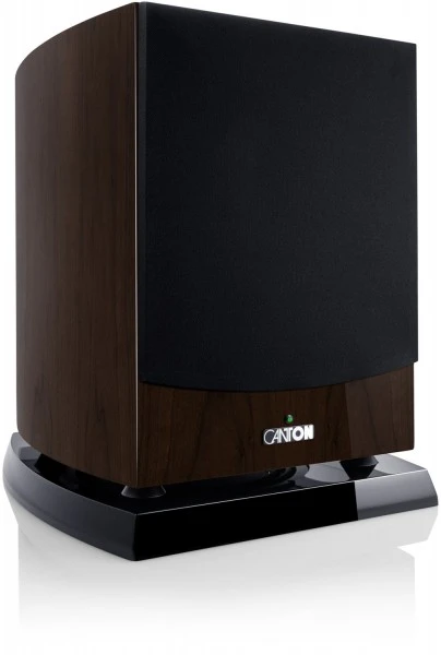 Canton Vento Sub 12 Aktiv-Subwoofer Hochglanz Nussbaum Dunkel â Bild 3