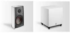 DALI Fazon Mikro 5.1 Set Mit Sub C-8 D 5.1 A/V-Lautsprechersystem Mit Aktiv-Subwoofer Weiss Hochglanz
