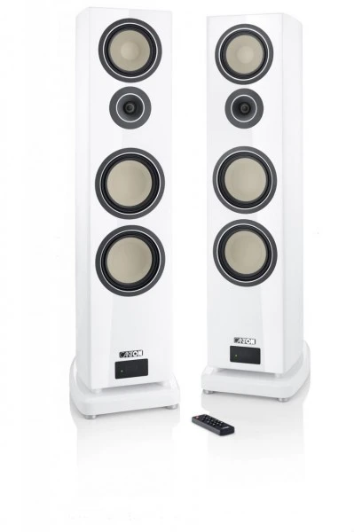 Canton Smart Reference 5 K /Paar Standlautsprecher Piano Weiß – Bild 2