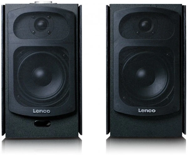 Lenco SPB-260BK /Paar Schwarz – Bild 3