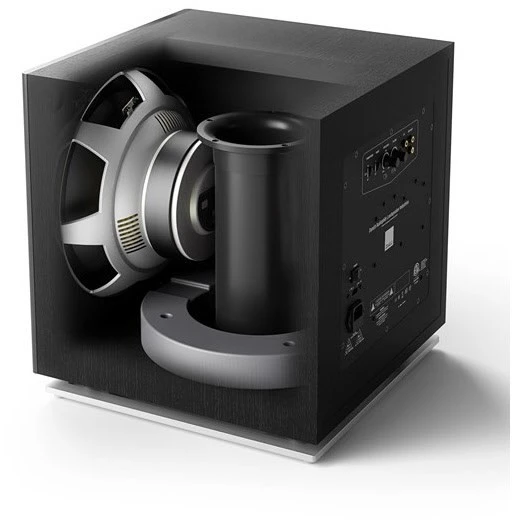 DALI SUB K-14 F Aktiv-Subwoofer Esche Schwarz – Bild 3