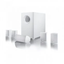 Canton Movie 135 5.1 A/V-Lautsprechersystem Mit Aktiv-Subwoofer Weiß