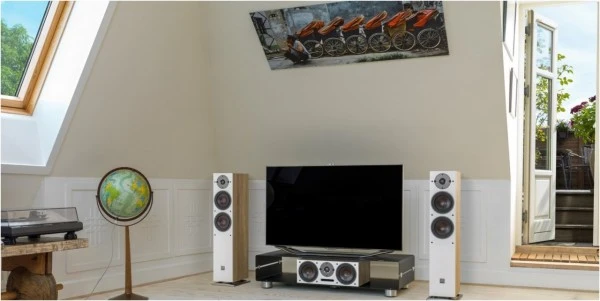 DALI Oberon Vokal /Stück Center-Lautsprecher Eiche Hell – Bild 3