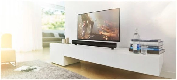 Denon HEOS HomeCinema Soundbar + Subwoofer Schwarz – Bild 2