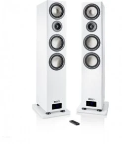 Canton Smart Chrono SL 8 /Paar Standlautsprecher Weiß Seidenmatt