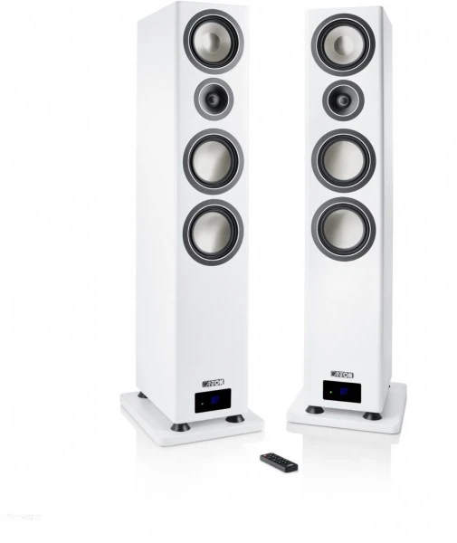 Canton Smart Chrono SL 8 /Paar Standlautsprecher Weiß Seidenmatt
